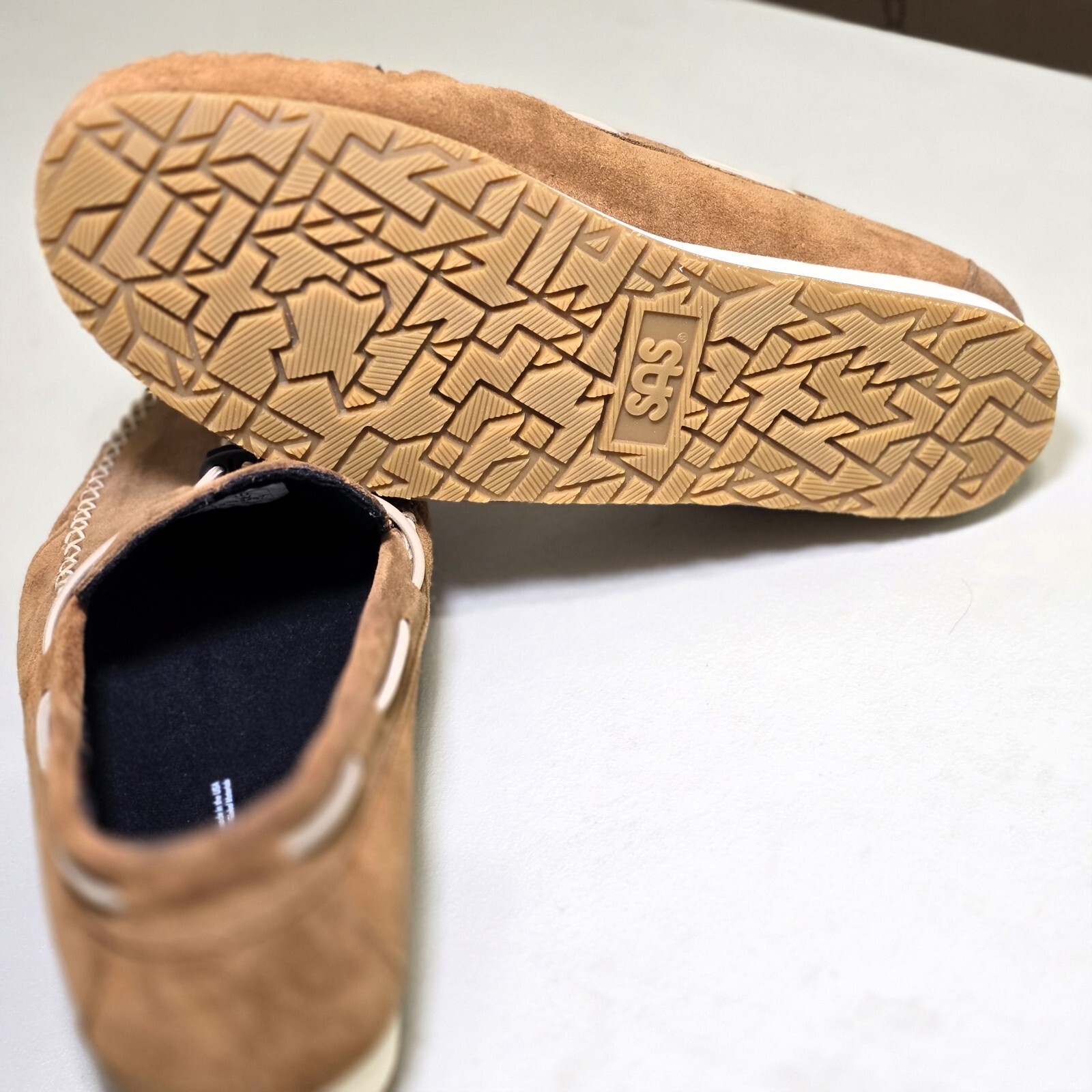 SAS Women's Running Late-X Slip On Loafers Turbinado -Tan - 10 WIDE.