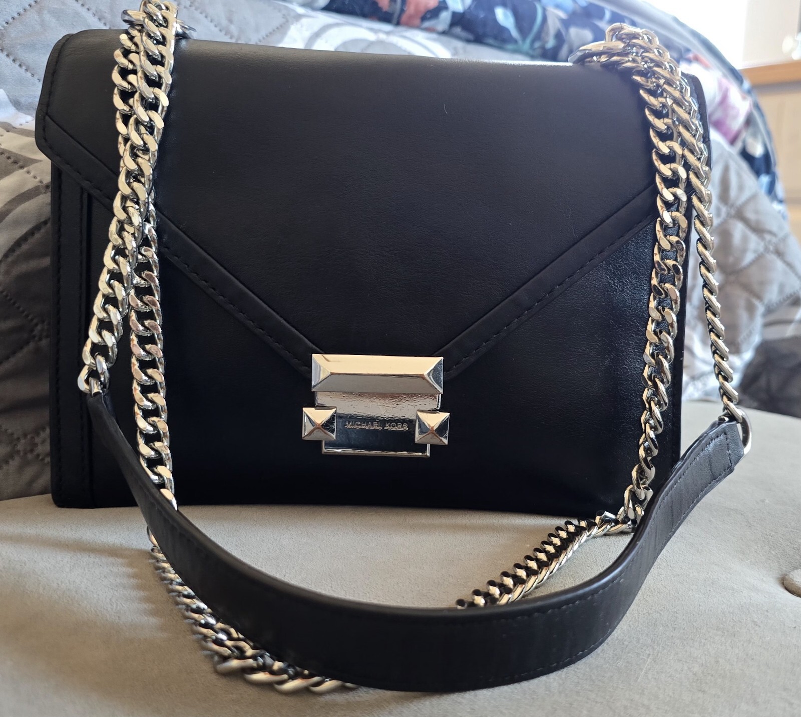 MICHAEL KORS Whitney Leather Convertible Shoulder Bag - Perfect For You!