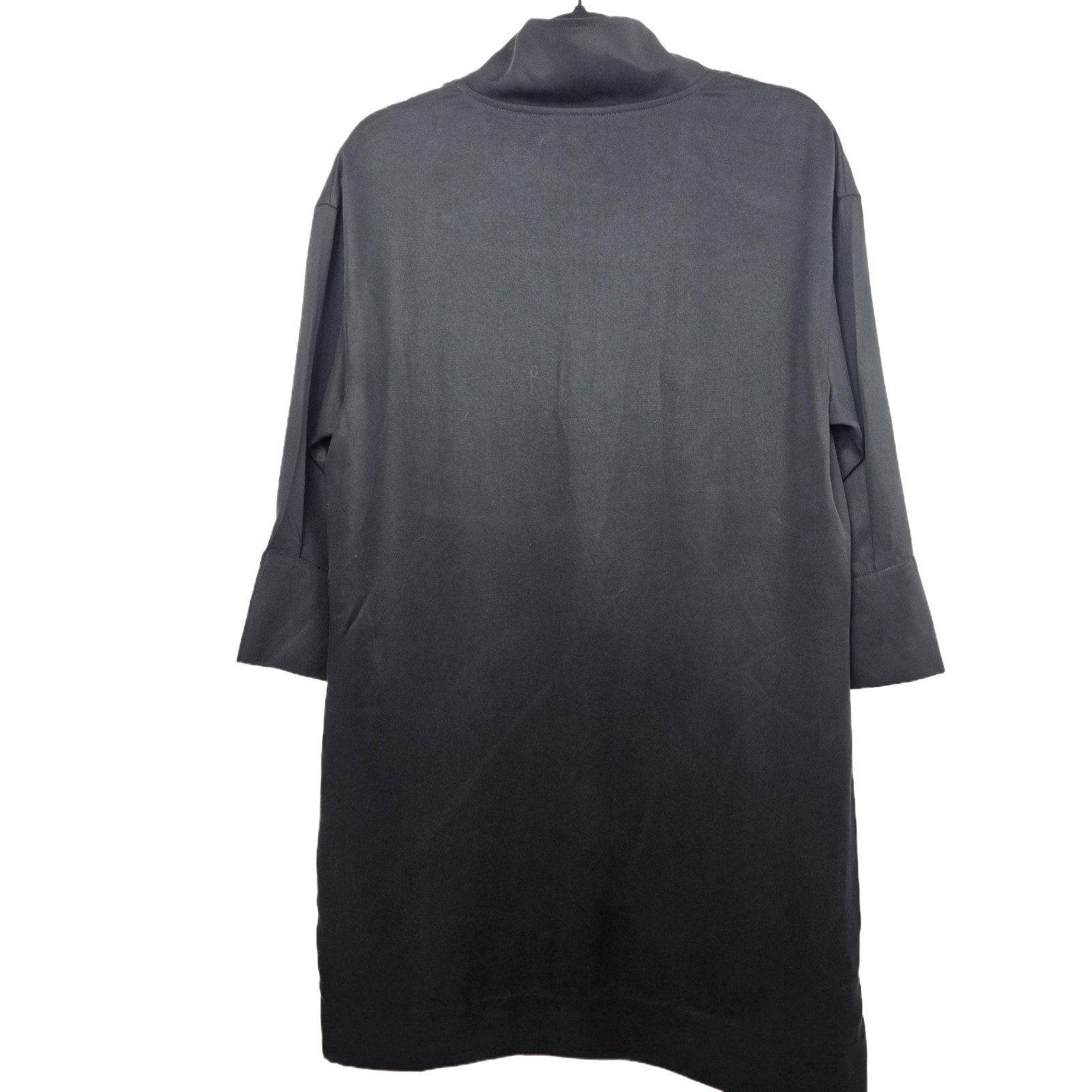 COS Women’s Black Lyocell Utility Dress Size 6 Minimalist Shirt Dress - PreOwnedExcellent