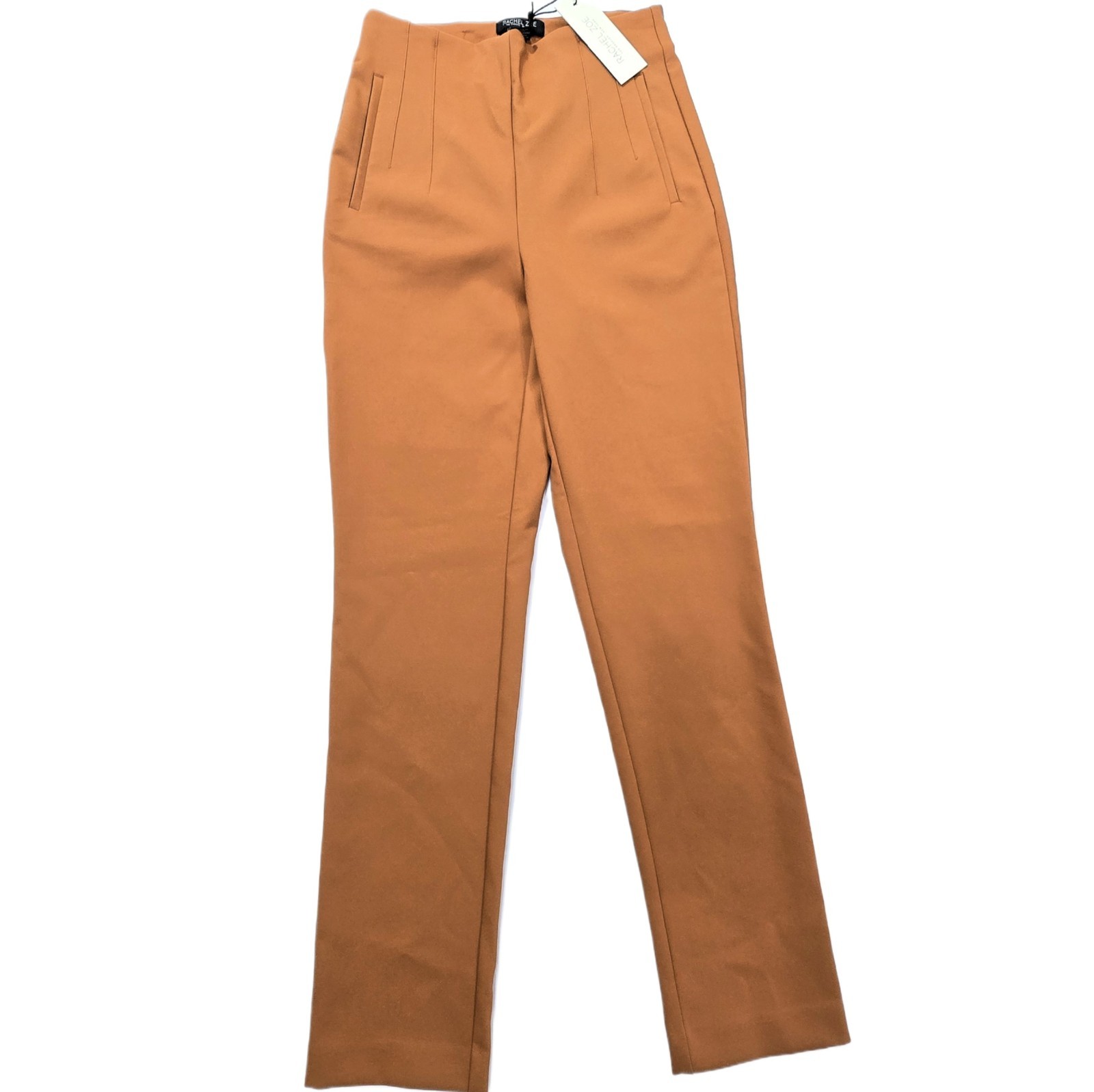 Rachel Zoe Women’s High Waist Brown Ankle Pants Size 2 Stretch