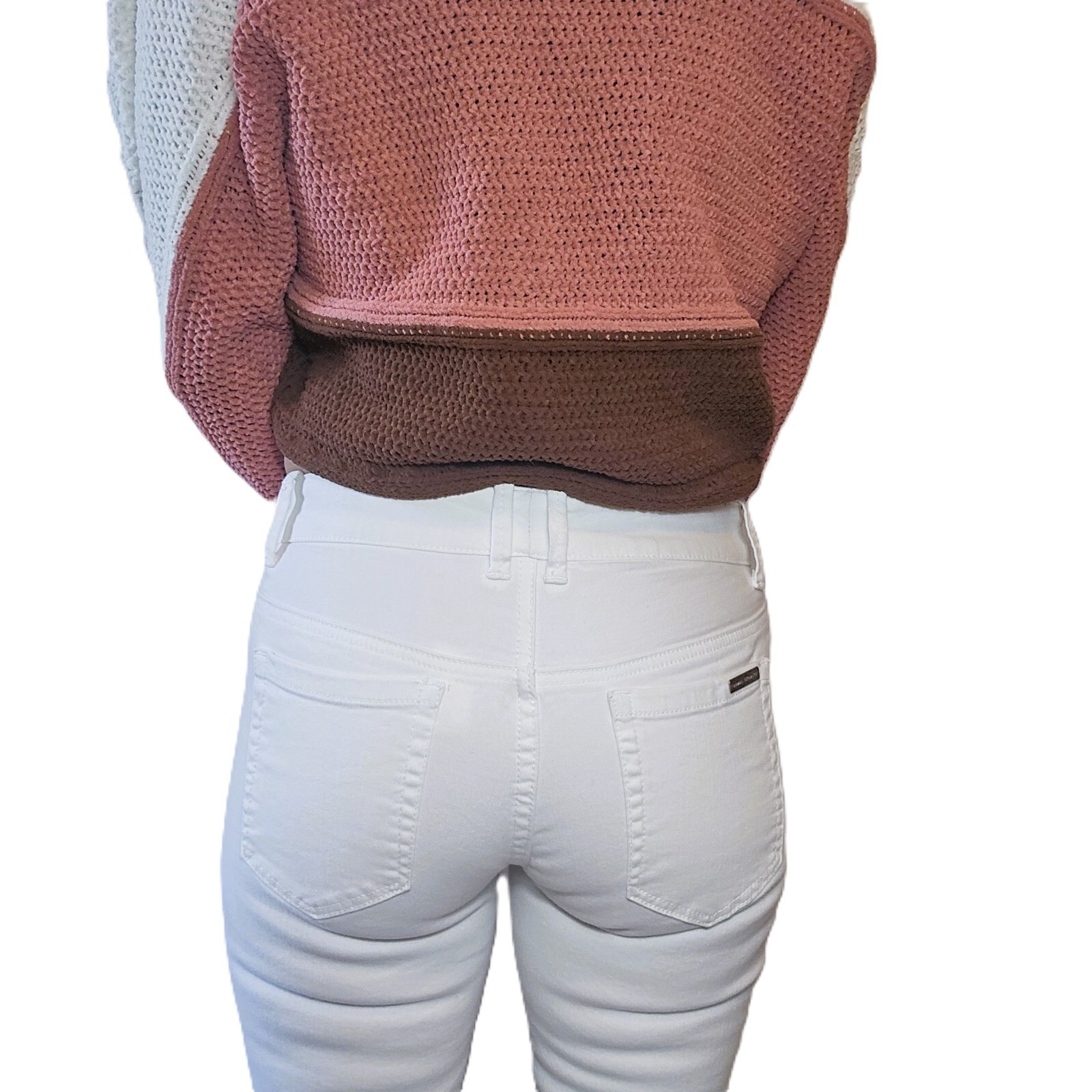 Armani Exchange Women’s Skinny White Jeans - Size 6 - Simply Stunning